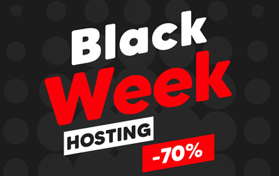 BlackWeek -55 na hosting